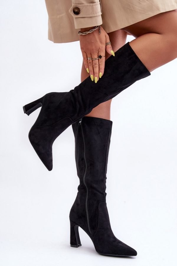 black Heel boots model 184041 Step in style