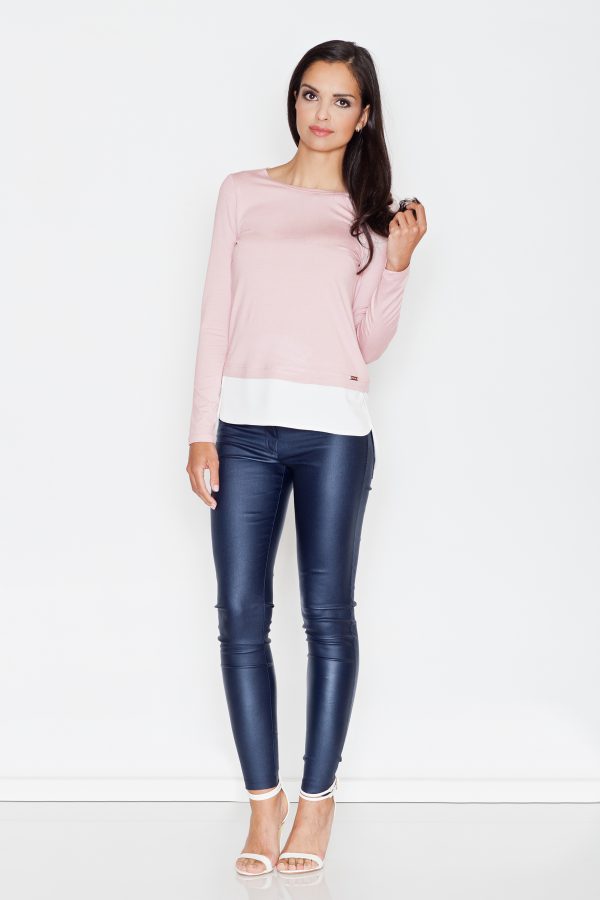 pink Blouse model 43831 Figl