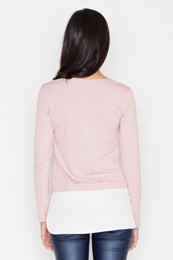 pink Blouse model 43831 Figl