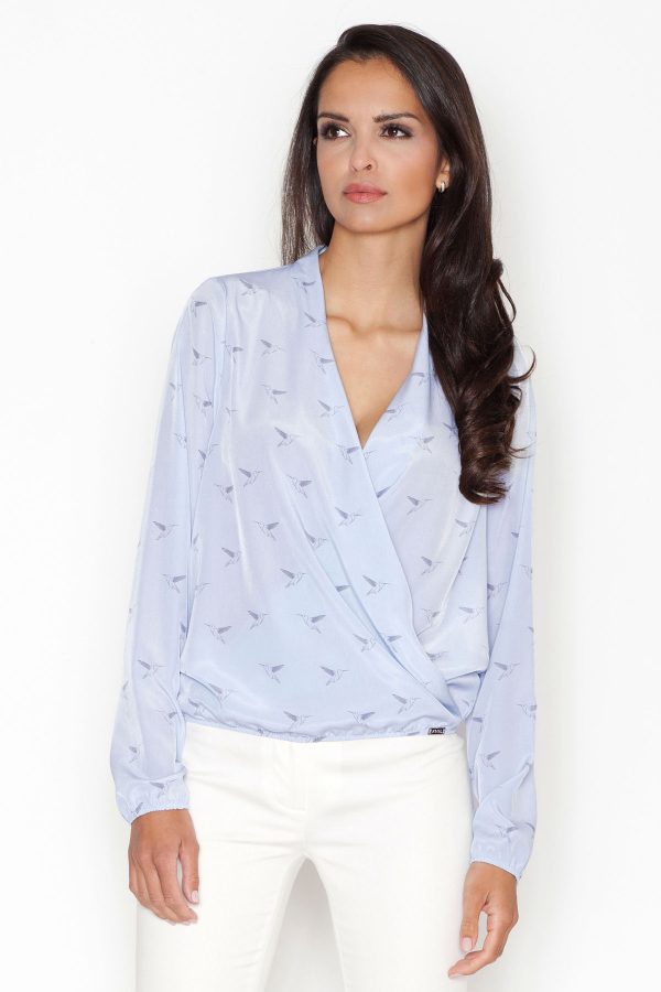 blue Blouse model 43838 Figl