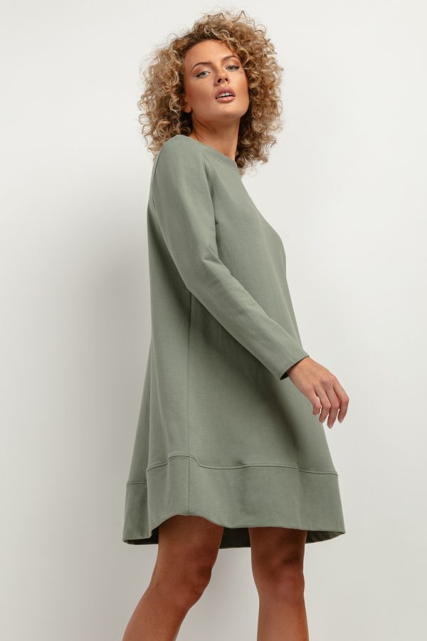 Green Daydress 9 in Cotton and Polyester