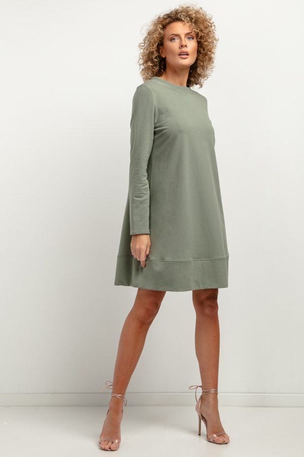 Green Daydress 9 in Cotton and Polyester