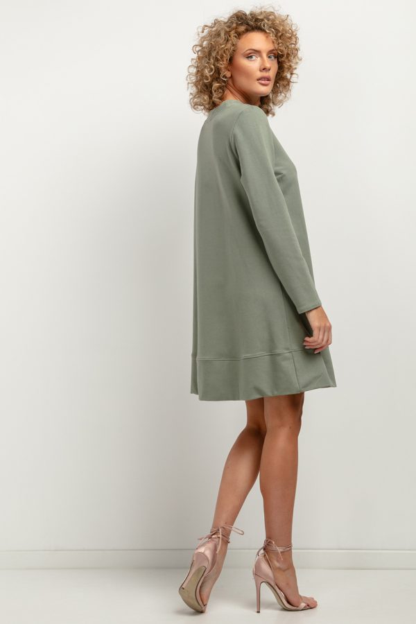 Green Daydress 9 in Cotton and Polyester