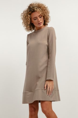 Beige Daydress 1 in Cotton and Polyester