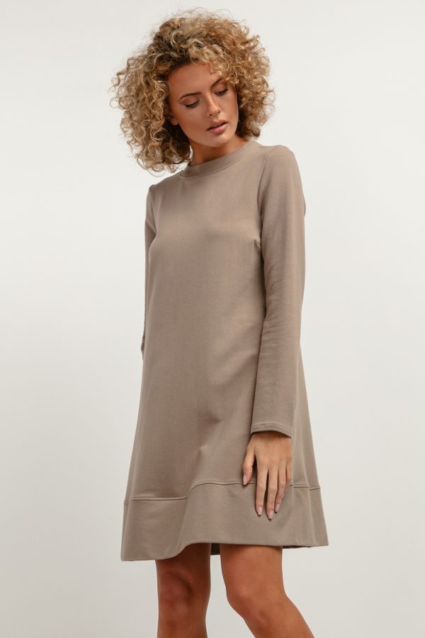 Beige Daydress 1 in Cotton and Polyester