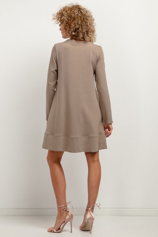 Beige Daydress 1 in Cotton and Polyester