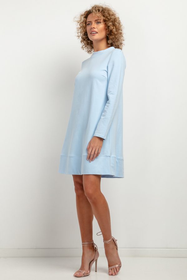 Blue Daydress in Day Dresses with Cotton and Polyester