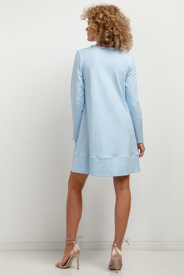 Blue Daydress in Day Dresses with Cotton and Polyester