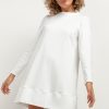 White Daydress in Day Dresses with Cotton and Polyester