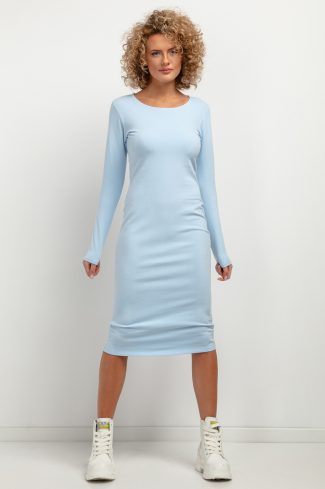 Blue Daydress in Day Dresses with Cotton and Polyester