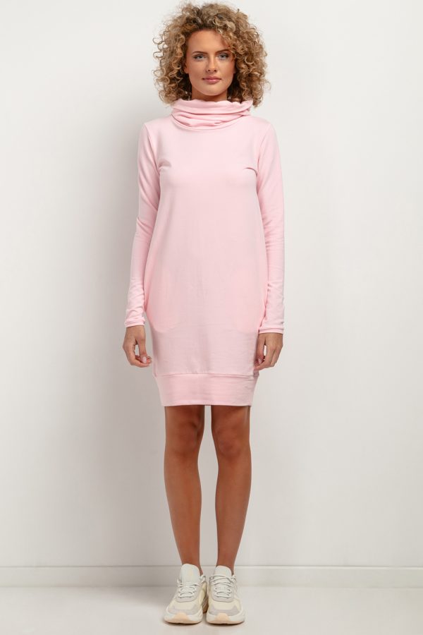 Pink Daydress in Day Dresses with Cotton and Polyester