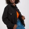 Black Jacket in Women`s Coats, Jackets with Polyester