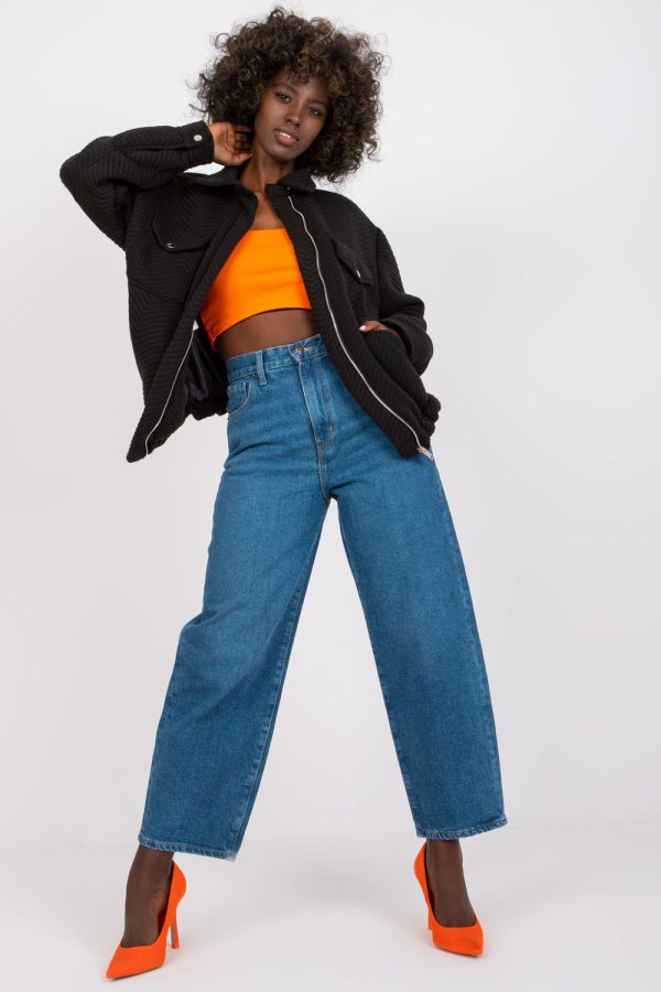Black Jacket in Women`s Coats, Jackets with Polyester