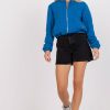 Blue Jacket in Women`s Coats, Jackets with Polyester
