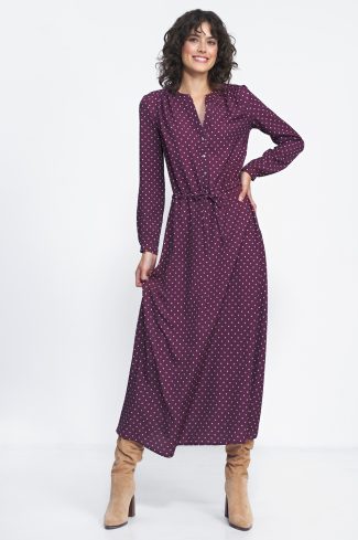 red Daydress model 184599 Nife