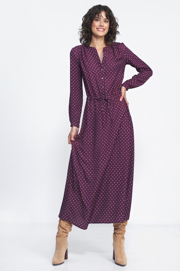 red Daydress model 184599 Nife
