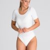 Beige Shapewear Body in Shapewear Bodies For Women with Spandex and Polyester