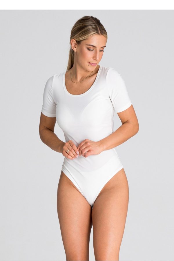 Beige Shapewear Body in Shapewear Bodies For Women with Spandex and Polyester