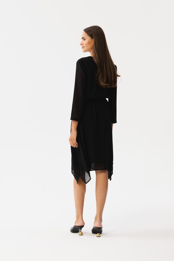 Black Cocktail Dress in Formal Dresses, Cocktail Dresses with Polyester