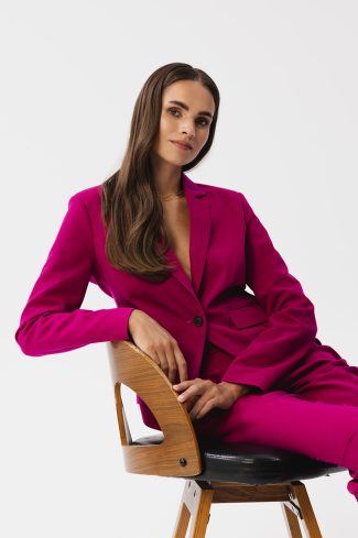 Violet Jacket in Jackets, Vests For Women with Spandex, Polyester and Viscose