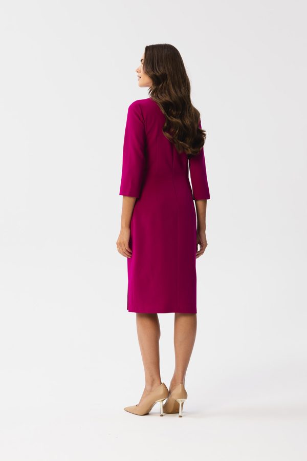 Violet Daydress in Day Dresses with Spandex, Polyester and Viscose