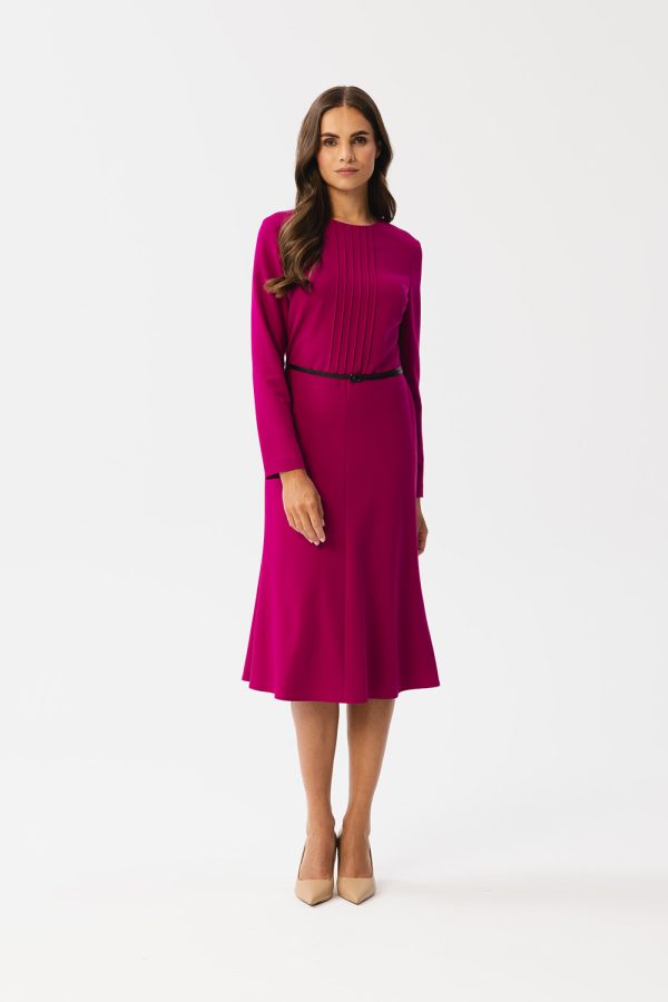 Violet Daydress in Day Dresses with Spandex, Polyester and Viscose