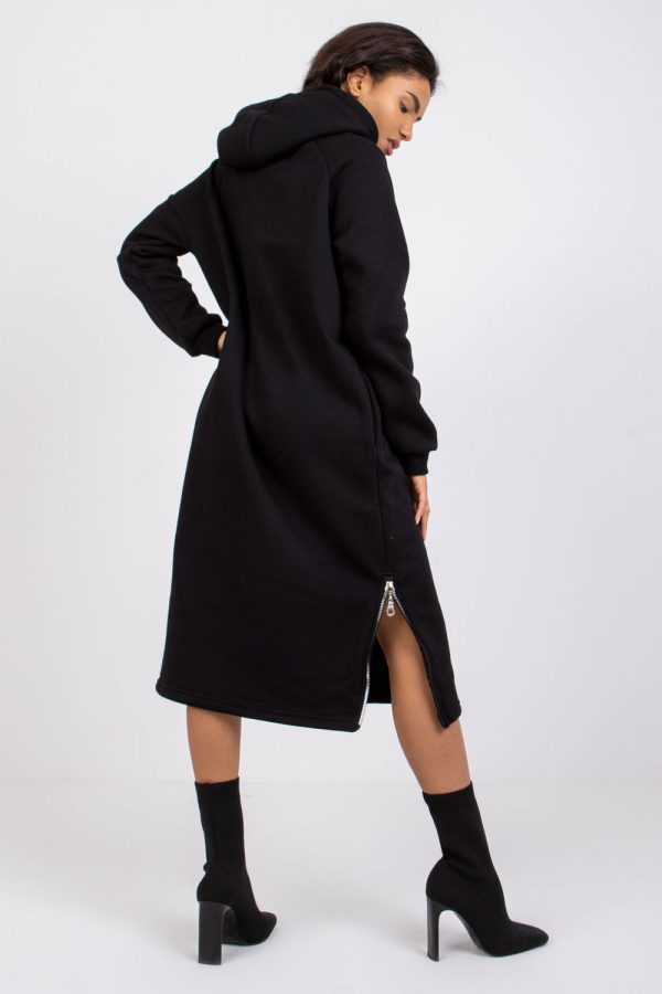 Black Daydress in Day Dresses with Cotton and Spandex