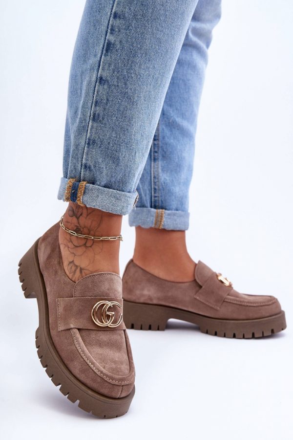 Beige Heeled Low Shoes in Women`s Ankle Boots & Booties with Fabric, Footbed, Upper Height and Heel Height