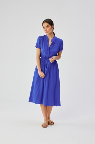 Blue Daydress in Day Dresses with Viscose