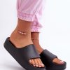 Black Flip-flops in Sandals & Flip-Flops For Women with Fabric, Footbed and Platform Height