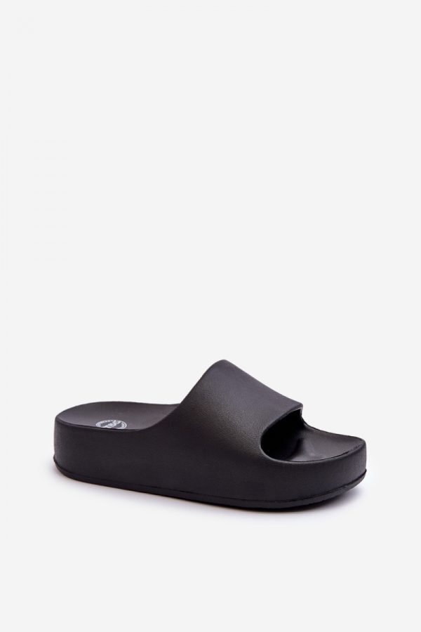 Black Flip-flops in Sandals & Flip-Flops For Women with Fabric, Footbed and Platform Height