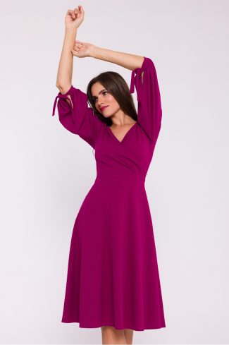 1041824.jpg Violet Daydress in Day Dresses with Lycra and Polyester