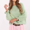 Green Jumper in Sweaters, Pullovers, Jumpers, Turtlenecks, Boleros, Shrugs with Acrylic, Lana, Polyamide and Viscose