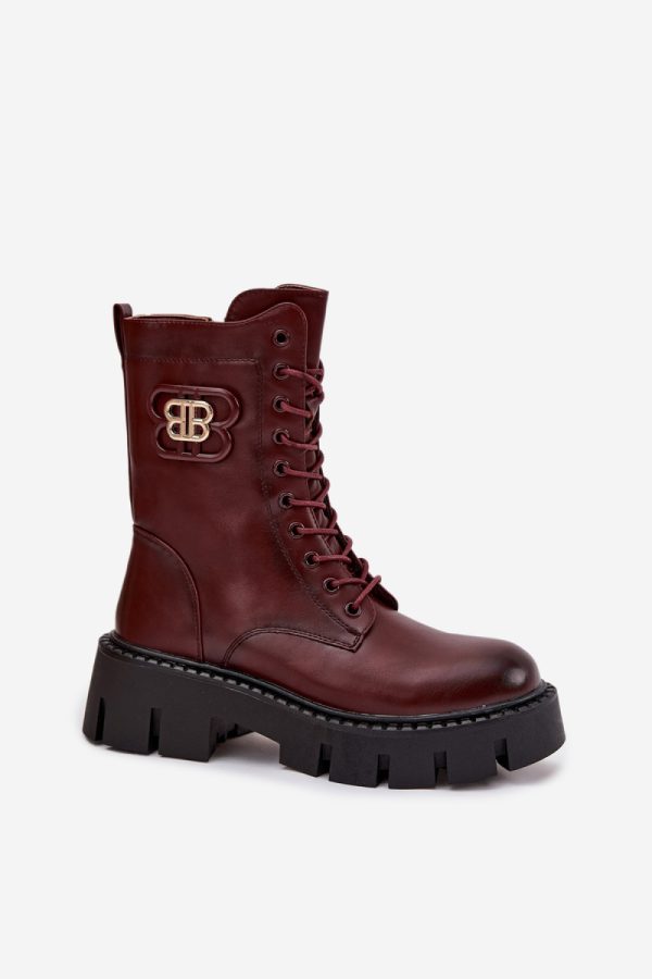 Red Bootie in Women`s Ankle Boots & Booties with Fabric, Warmers, Footbed, Upper Height, Heel Height and Platform Height