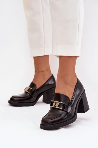 1092775.jpg Brown Heeled Low Shoes in Women`s Ankle Boots & Booties with Fabric, Footbed, Upper Height and Heel Height