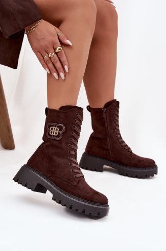 1098943.jpg Brown Bootie in Women`s Ankle Boots & Booties with Fabric, Warmers, Footbed, Upper Height, Heel Height and Platform Height