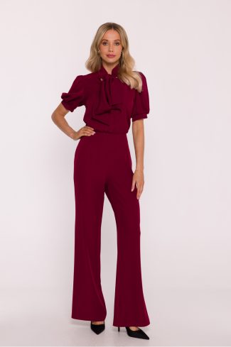 1099260.jpg Red Suit in Playsuits For Women with Spandex and Polyester