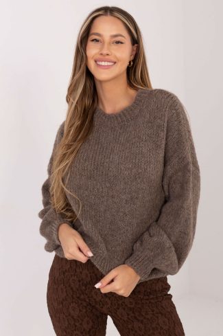 1108323.jpg Beige Jumper in Sweaters, Pullovers, Jumpers, Turtlenecks, Boleros, Shrugs with Acrylic, Polyamide, Viscose and Wool