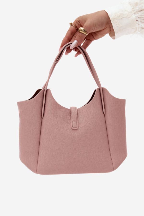 Pink Everyday Handbag in Casual Handbags, Shoulder Bags with Width, Bottom Width and Height