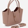 Beige Everyday Handbag in Casual Handbags, Shoulder Bags with Width, Bottom Width and Height