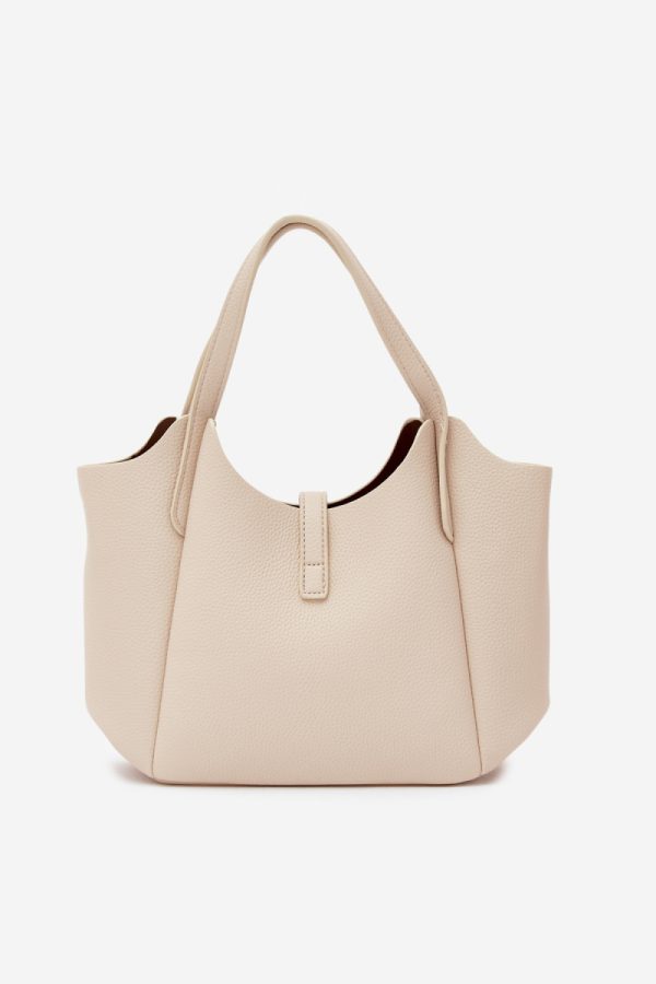 Beige Everyday Handbag in Casual Handbags, Shoulder Bags with Width, Bottom Width and Height