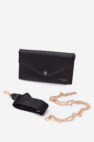 1133277.jpg Black Envelope Clutch Bag in Casual Handbags, Shoulder Bags with Width, Bottom Width and Height