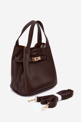 Brown Everyday Handbag in Casual Handbags, Shoulder Bags with Width, Bottom Width and Height