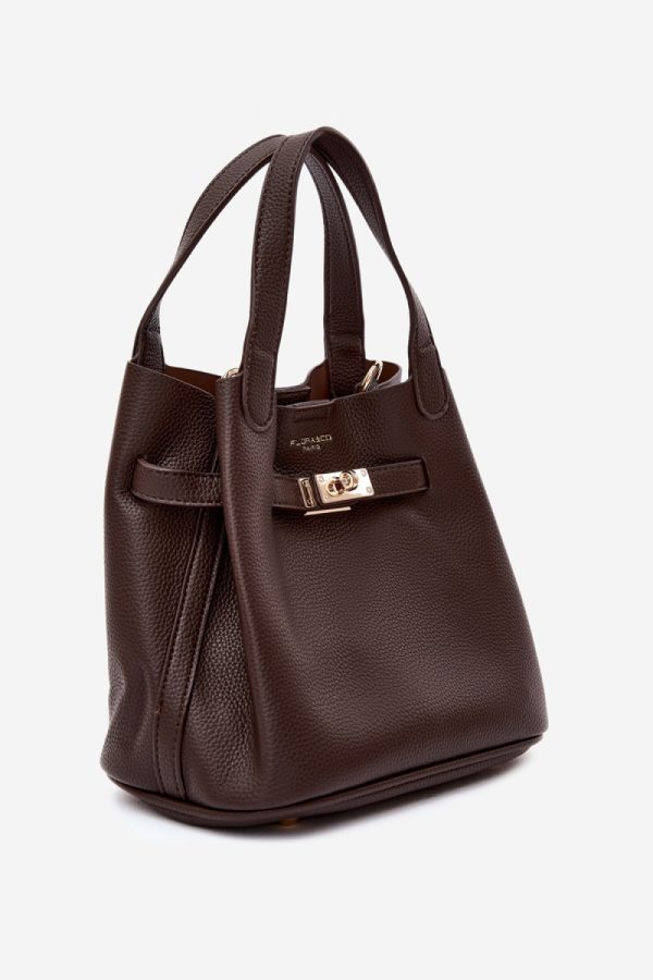 Brown Everyday Handbag in Casual Handbags, Shoulder Bags with Width, Bottom Width and Height