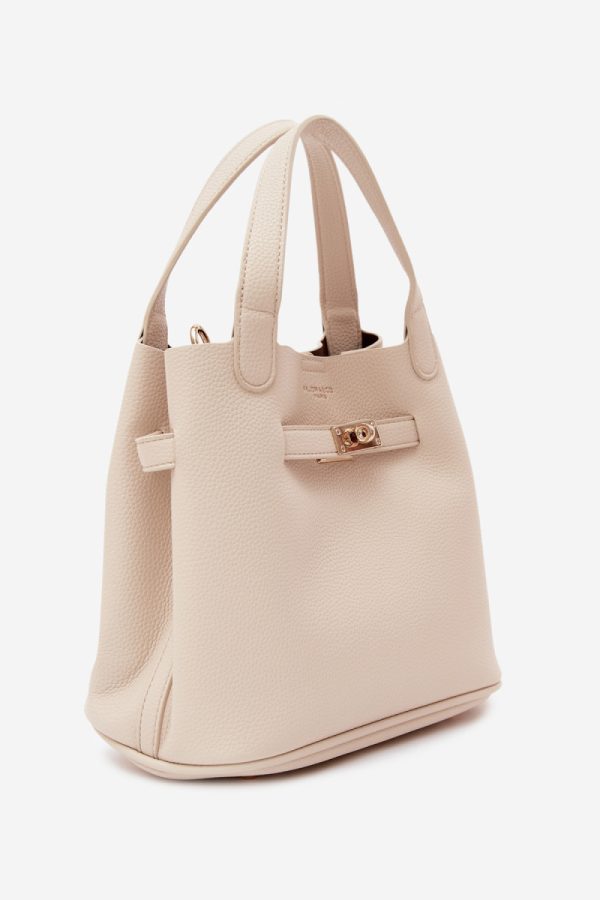 Beige Everyday Handbag in Casual Handbags, Shoulder Bags with Width, Bottom Width and Height