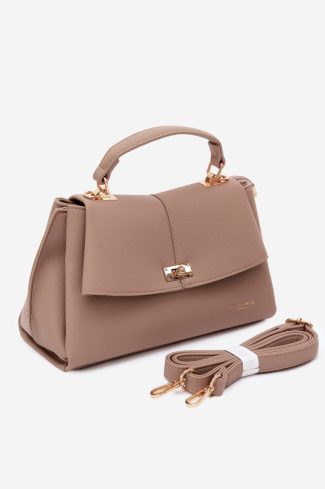 Beige Everyday Handbag in Casual Handbags, Shoulder Bags with Width, Bottom Width and Height