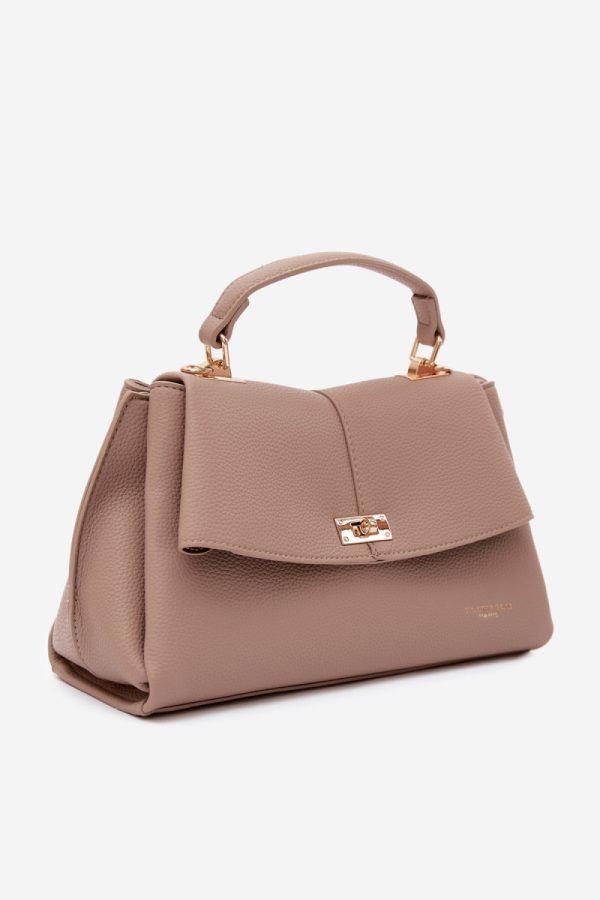 Beige Everyday Handbag in Casual Handbags, Shoulder Bags with Width, Bottom Width and Height