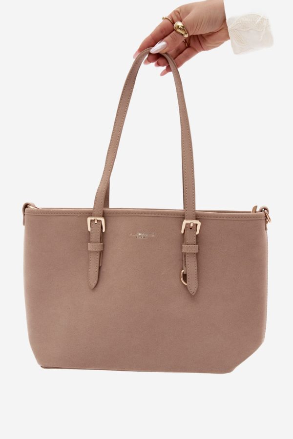 Beige Everyday Handbag in Casual Handbags, Shoulder Bags with Width, Bottom Width and Height