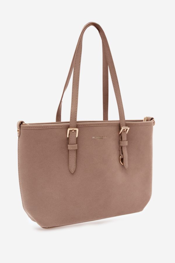 Beige Everyday Handbag in Casual Handbags, Shoulder Bags with Width, Bottom Width and Height