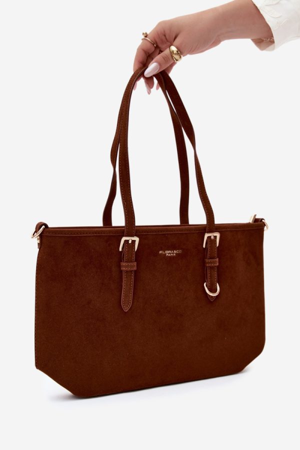 Brown Everyday Handbag in Casual Handbags, Shoulder Bags with Width, Bottom Width and Height